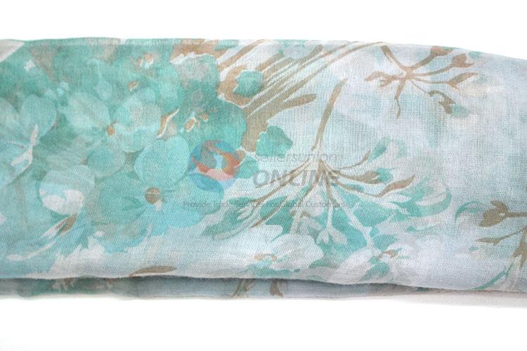 Decorative Light-colored TR Cotton Scarf for Women