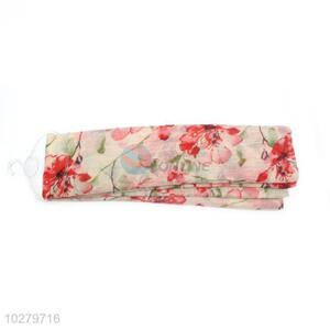 New Arrival Flower Pattern Voile Scarf for Women