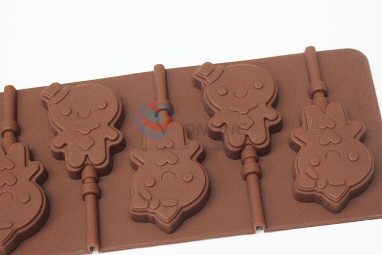 Custom Silica Gel Chocolate Mold 21*10Cm