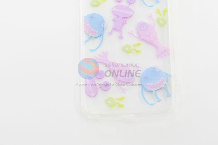 Cute Cartoon Little Monster Pattern Silicone Mobile Phone Shell for iphone