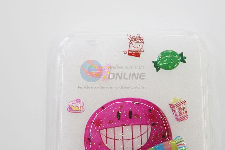 High Quality Cartoon Ice Cream Painting Style Acrylic Mobile Phone Shell for iphone