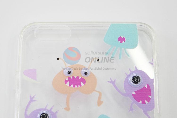 Single Cartoon Little Monsters Style Silicone Mobile Phone Shell for iphone