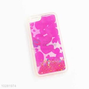 Rose Red Heart Pattern Sand Mobile Phone Shell Phone Case For iphone6/6Plus