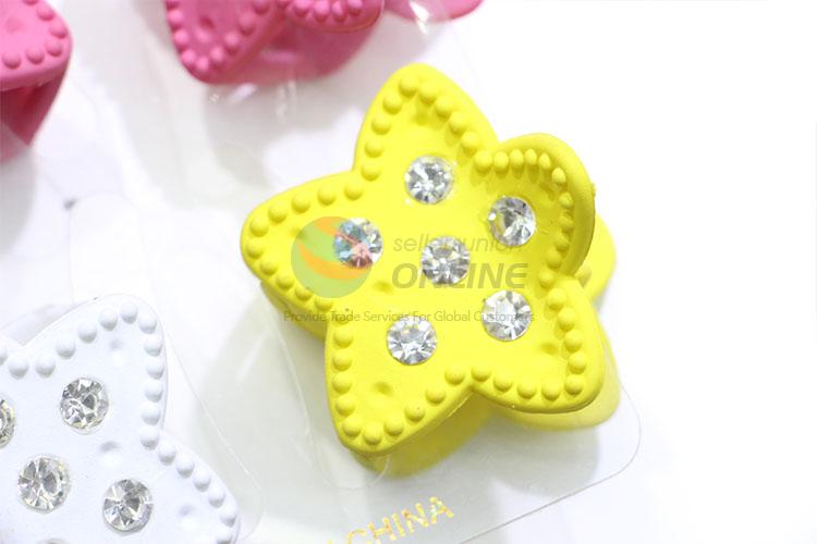 New Useful Star Shape Diamond Hairpin For Girl