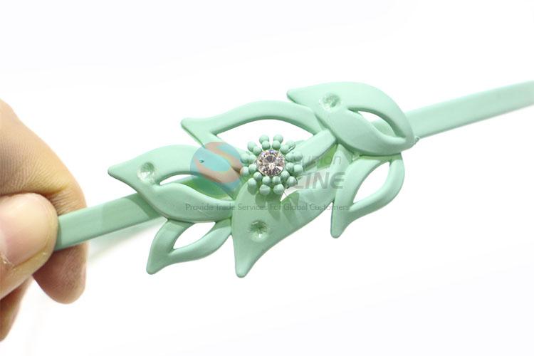 Chinese Factory Cute Green Hair Clasp for Girls