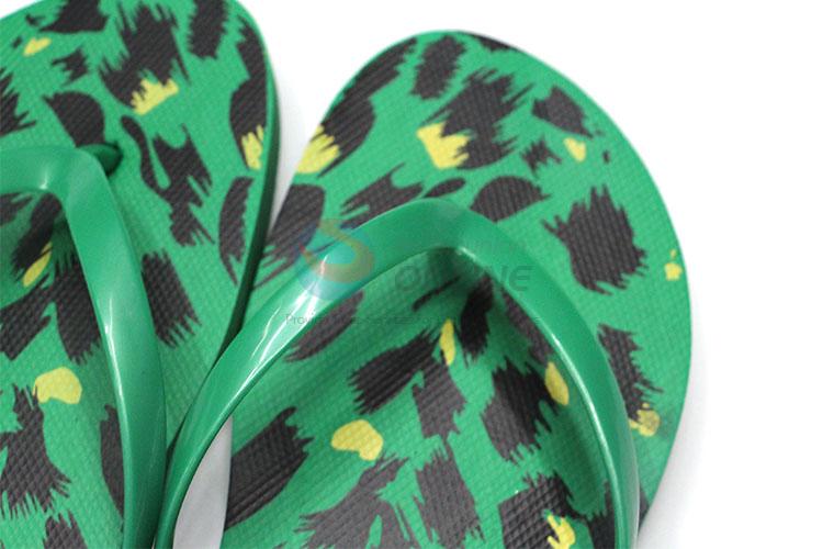 Factory Supply Green Summer Slippers for Sale