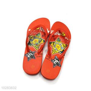 Promotional Red Summer Slippers for Sale