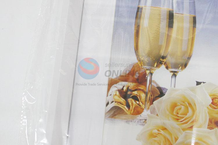 Wholesale Factory Yellow Rose Design Painting Crafts for Wall Decoration