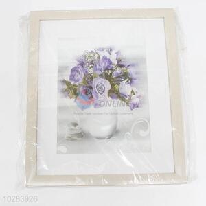 Factory Direct Elegant Ikebana Printed Painting Crafts for Wall Decoration