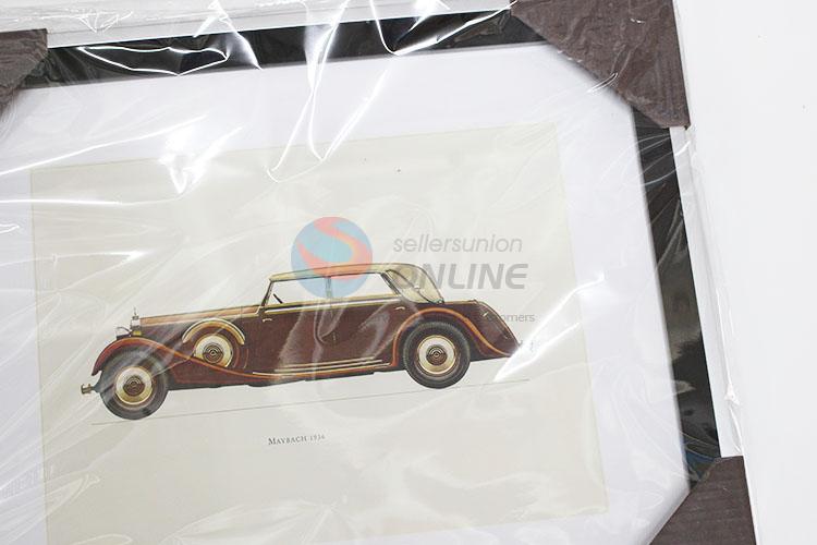 Low Price Vintage Vehicle Pattern Art Decorative Wall Paintings