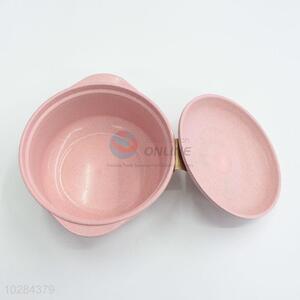 Factory direct children bowl with ears&cover