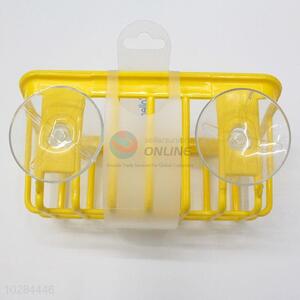 Cute Design  bathroom storage basket with suction hook