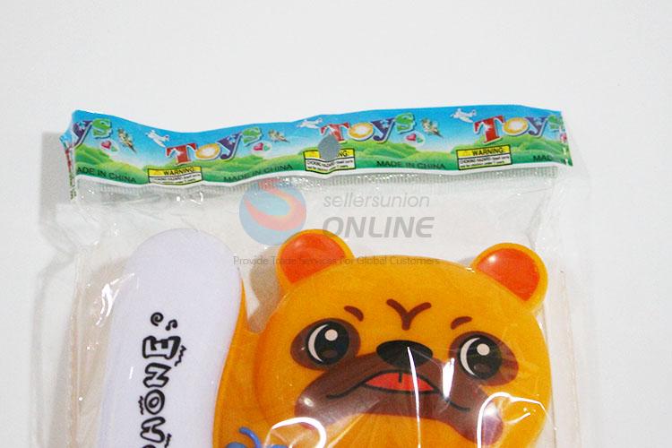 Cute Cartoon Dog Shaped Baby Telephone Toy