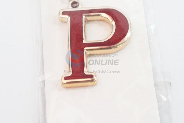 New product top quality cool P shape key chain