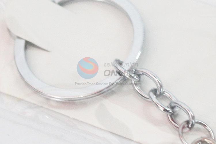 Wholesale low price best fashion P shape key chain