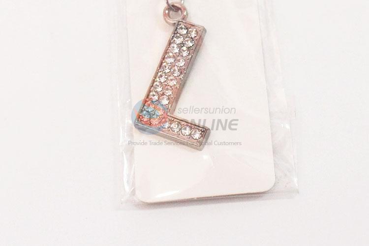 Popular top quality L shape key chain