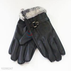 Promotional cool low price black women glove