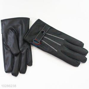 Promotional best fashionable black men glove
