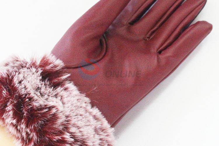 New product top quality cool 3pcs women gloves