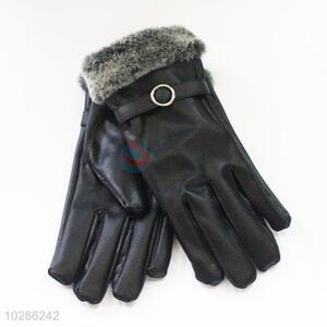 Fashion cheap black men glove