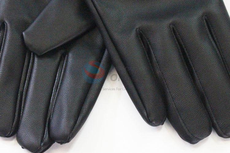 Wholesale top quality high sales black men glove
