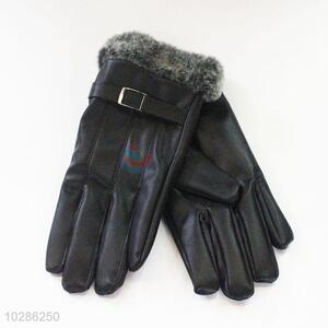 High sales low price top quality best black men glove