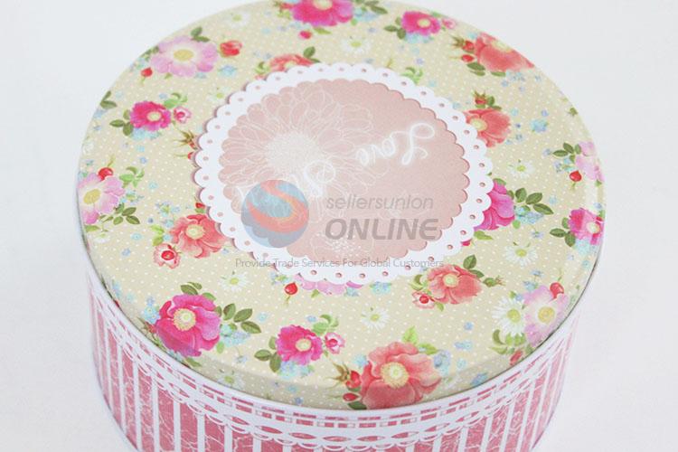 High Quality  Bowl Shape Storage Box Tin Can Seal Container Box