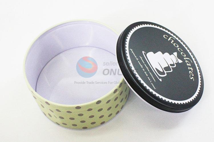 Fashion Style Tin Storage Box Food Sealed Case