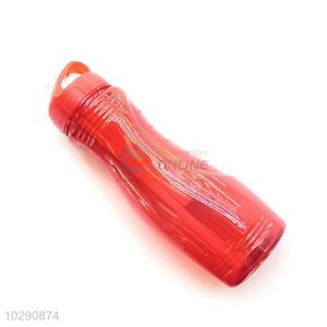 Portable Sport Water Bottle Plastic Drink Bottle With Straw