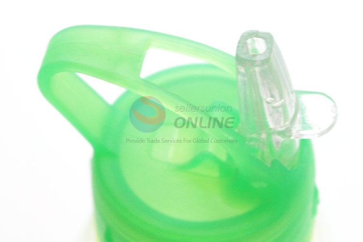 Portable Colorful Water Bottle Plastic Bottle With Straw