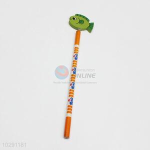 Creative Silm Fish Shape Wooden Craft Pencil,22cm