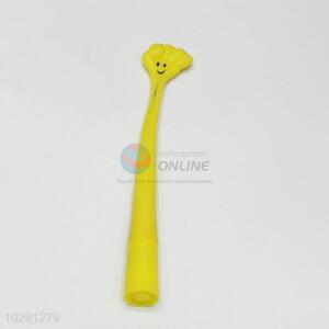 Hot Sale Yellow Creative Hand Shape Ball-Point Pen