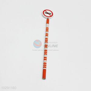 Silm Traffic Signal Pattern Wooden Pencil