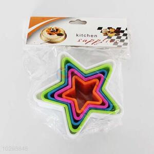 Nice Star Shaped 5pcs Cake Moulds for Sale