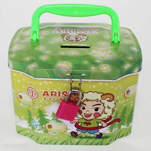 Popular cool style cheap green money box