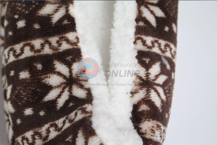 Nice snow pattern indoor ground sandals