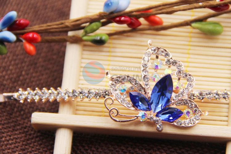 China Factory Hairpins for Ladies, Rhinestone Hair Barrettes
