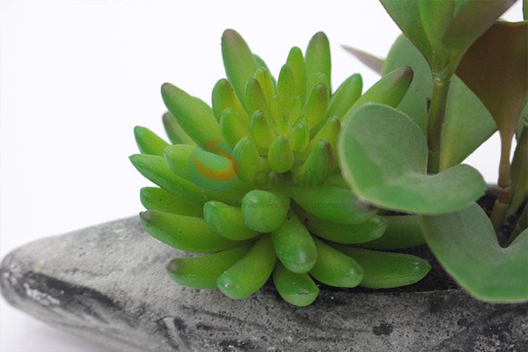 Promotional best fashionable faux succulent plant pot