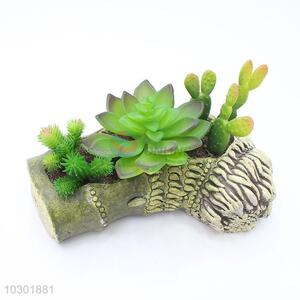 Good sale bamboo root modelling simulation succulent plants