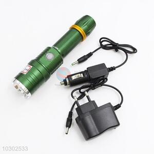 Unique Design Super Bright USB Rechargeable Flashlight