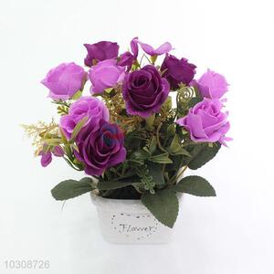 Cool factory price artificial flower miniascape for decoration