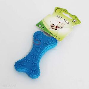 High sales promotional rubber bone shaped pet toy