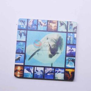 Dolphin Pattern Square Cup Mat/Cup Coaster