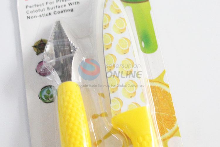 Best cute low price fruit corer&knife set