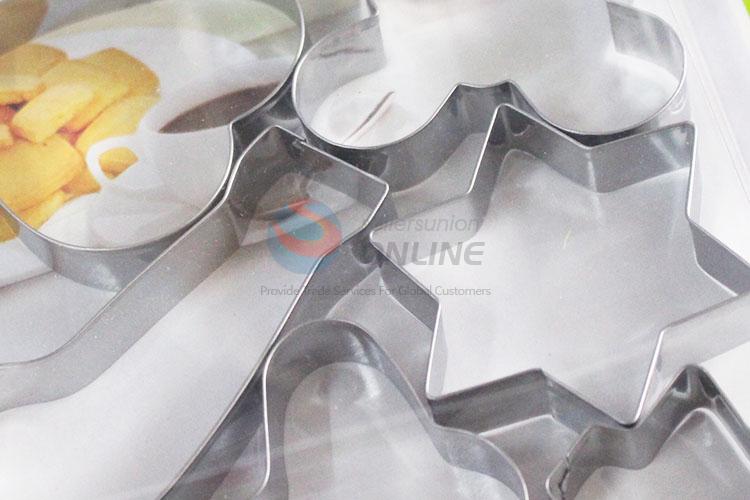 Top quality low price cool 8pcs biscuit moulds