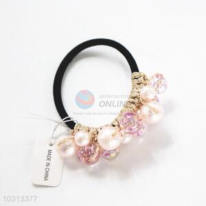 Wholesale promotional custom pearl hair ring