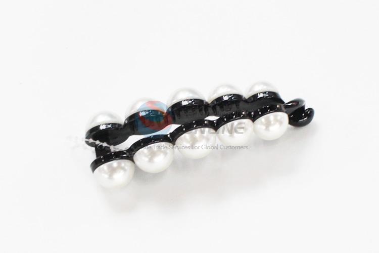High quality promotional flower&pearl hairpin