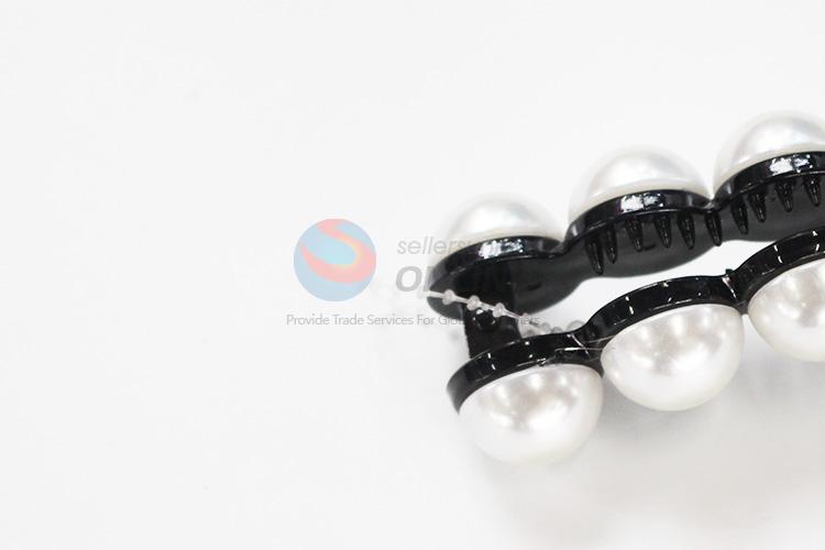 Nice design flower&pearl hairpin for promotions