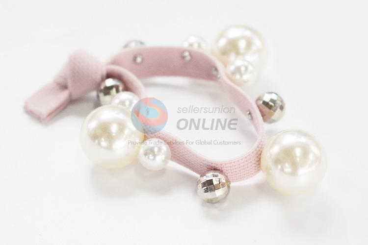 Cheap wholesale best selling pearl hair ring