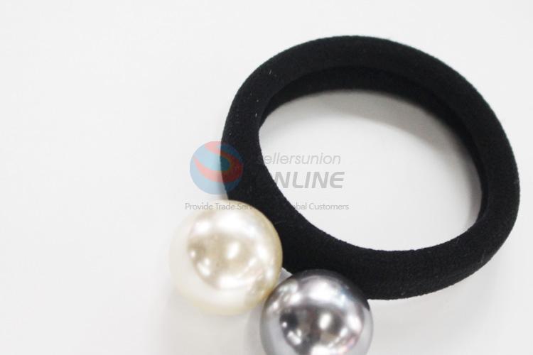 Bottom price factory supply pearl hair ring